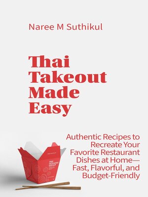 cover image of Thai Takeout Made Easy